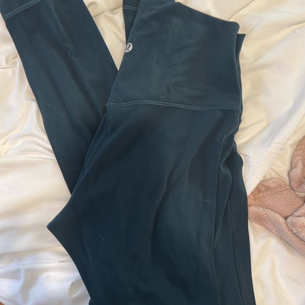 NWOT dark green lululemon align leggings